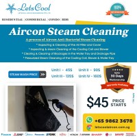 Aircon steam wash